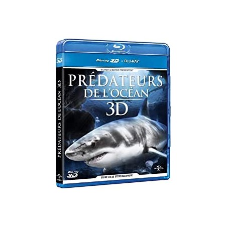 Blu Ray prédateurs de l'océan 3D