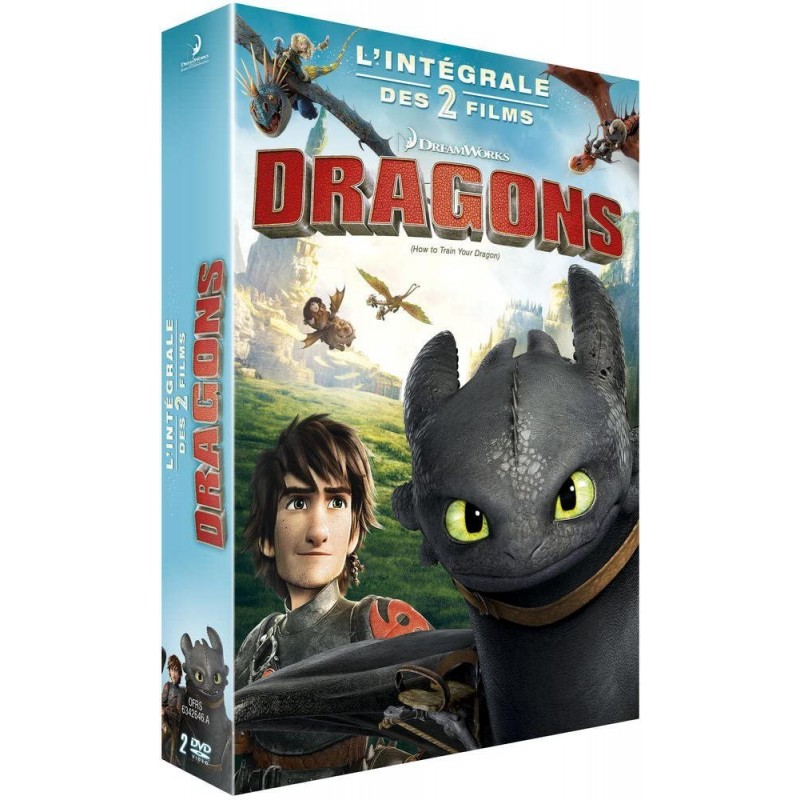 DVD dragons 1 et 2