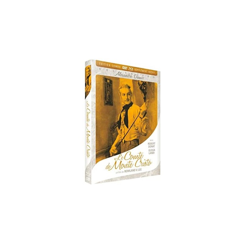 Blu Ray Le comte de monté cristo (combo Bluray + DVD)