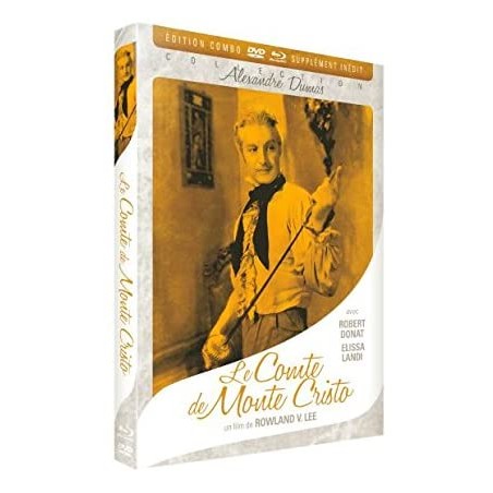 Blu Ray Le comte de monté cristo (combo Bluray + DVD)