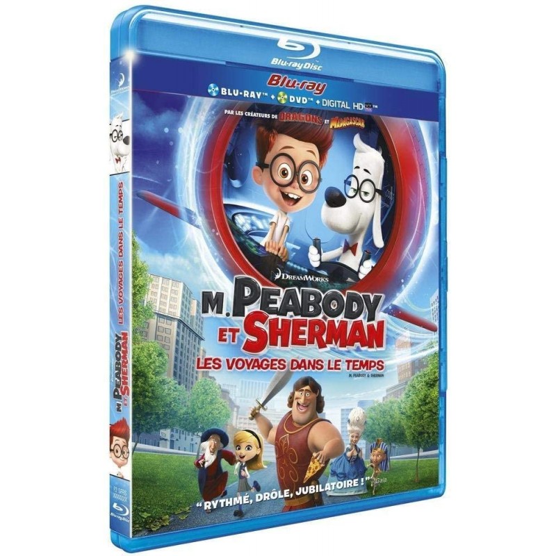 Blu Ray M Peabody et sherman