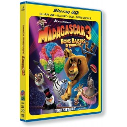 Blu Ray Madagascar 3 3D
