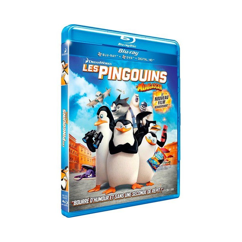 Blu Ray Les pingouins de madagascar