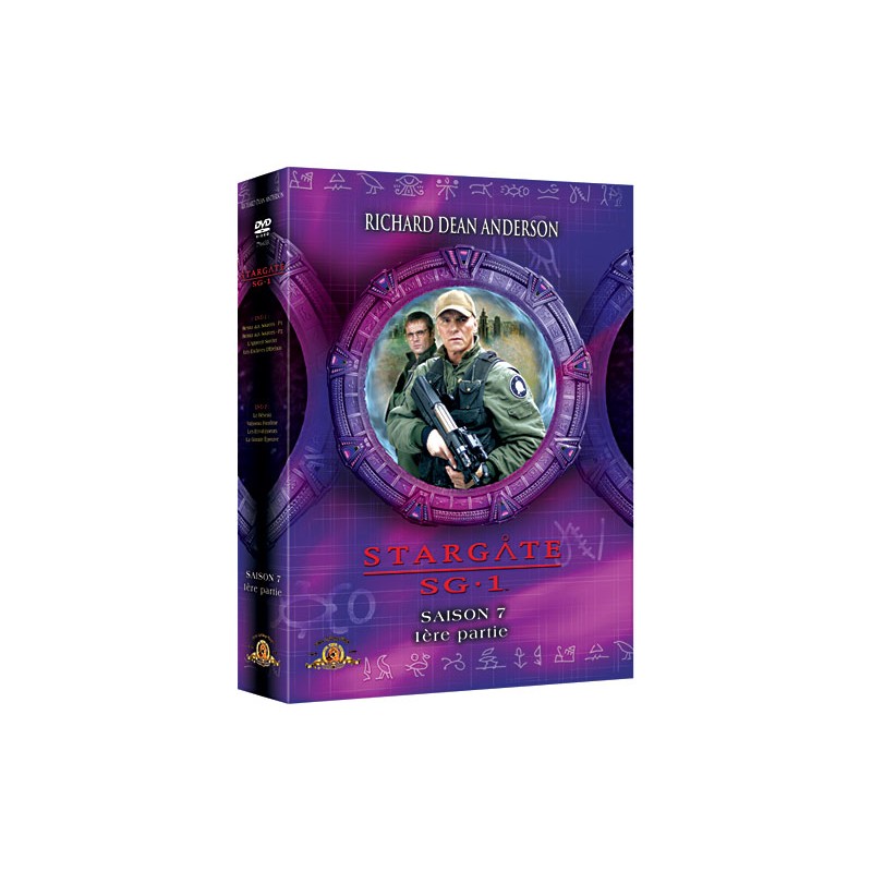 DVD Stargate SG1 saison 7 partie 1