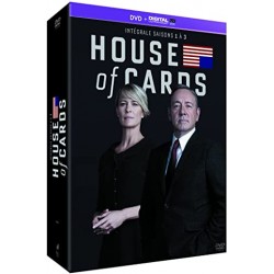 DVD House of cards intégrale saisons 1 à 3