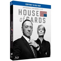 Blu Ray House of cards (saison 1 et 2)