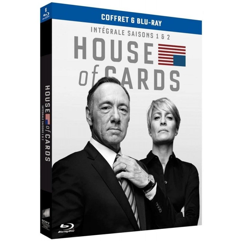 Blu Ray House of cards (saison 1 et 2)