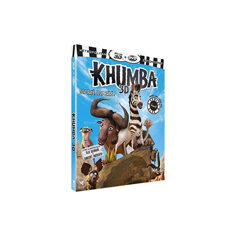 Blu Ray Khumba 3D (combo bluray + DVD)