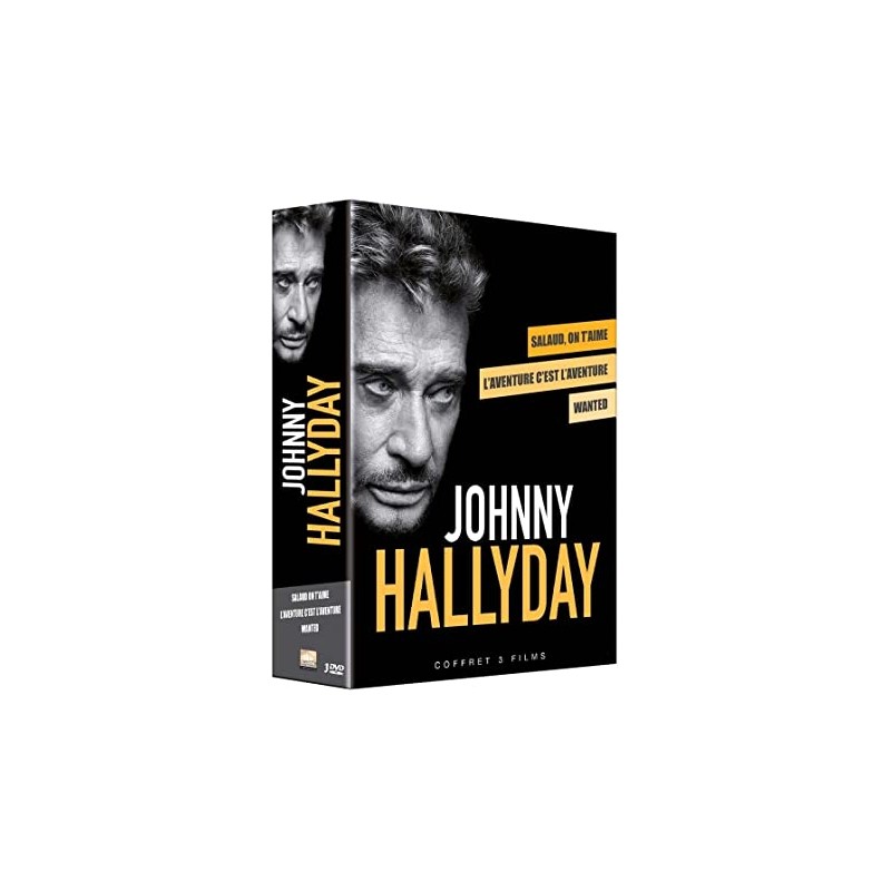 DVD Johnny HALIDAY ( coffret 3 films)