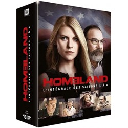 DVD Homeland saison 1 à 4 (16 DVD)