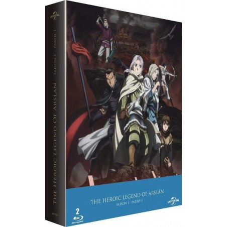 Blu Ray The héroic legend of arslan (saison 1 part 1)