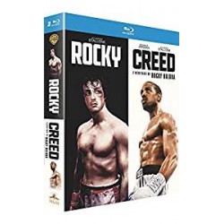 Blu Ray Rocky et CREED (coffret 2 bluray)