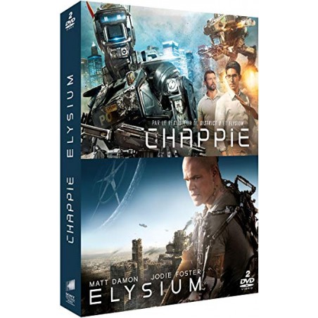 DVD CHAPPIE + ELYSIUM (lot de 25 pieces)