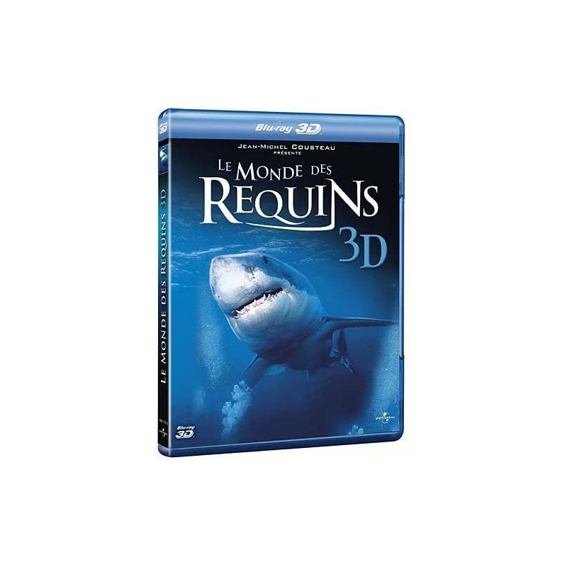 Blu Ray Le monde des requins 3D