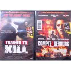 DVD Compte à rebours et Training to kill (lot de 20)
