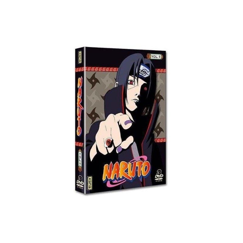 DVD Naruto Vol 9 Coffret 3 DVD