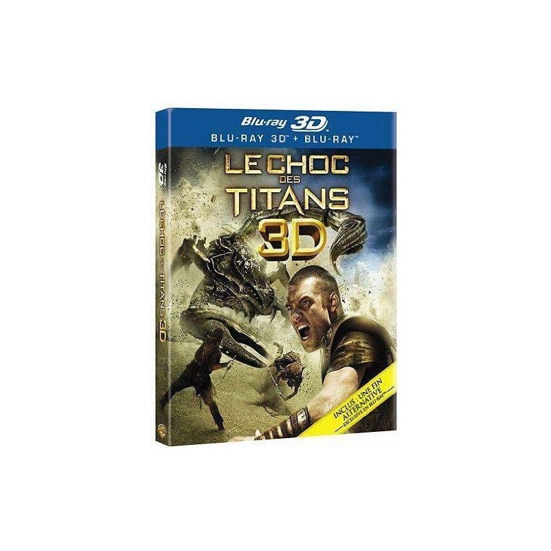 Clash of the Titans 3D [Blu-ray 3D + Blu-ray] DVD