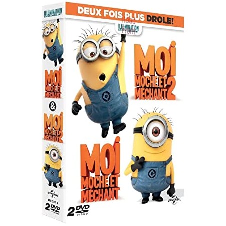 DVD Moi moche et méchant 1 et 2 (3 dvd)