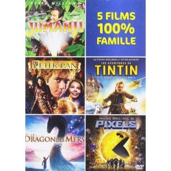 DVD 5 films 100 % famille (lot de 10)