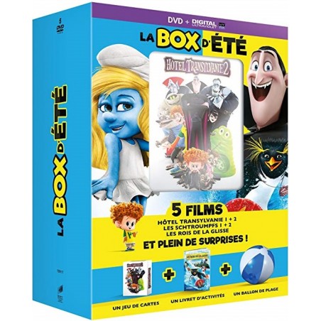 DVD LA box d'ETE (5 films + Jouets) (lot de 10)