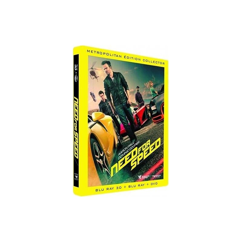 Blu Ray NEED FOR SPEED 3D (steelbook)