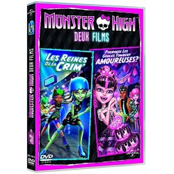 DVD Monster High-Deux Films : Les Reines de la CRIM' + Pourquoi Les goules Tombent