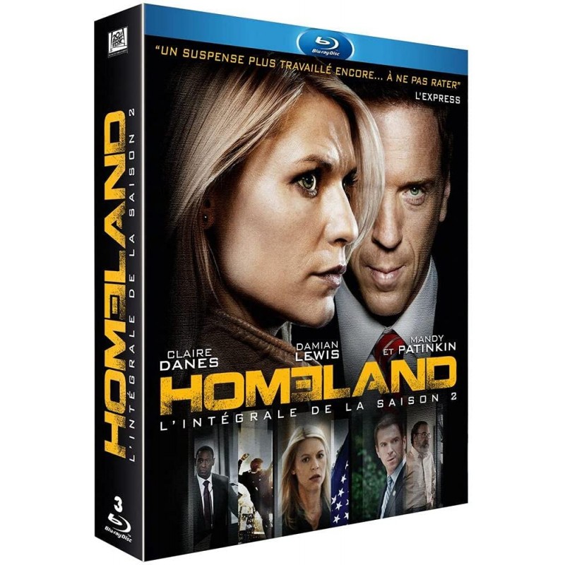 Blu Ray Homeland (Saison 2)