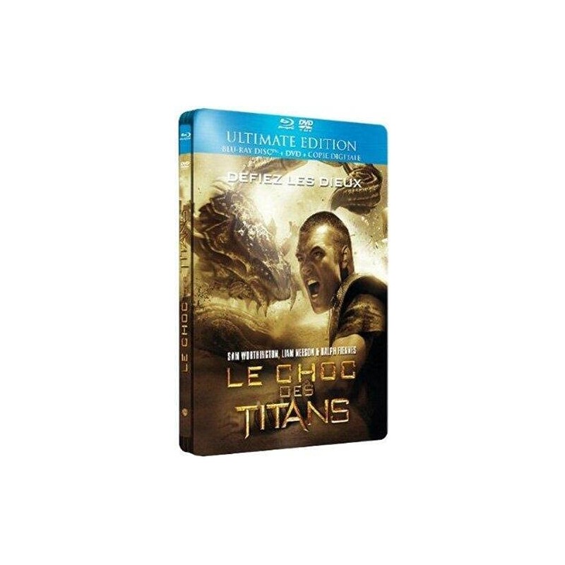 Blu Ray Le choc des titans (Combo DVD Bluray Ultimate - steelbook)