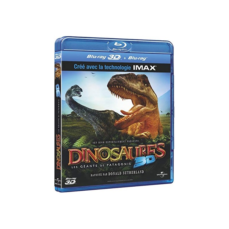 Blu Ray dinosaures 3D
