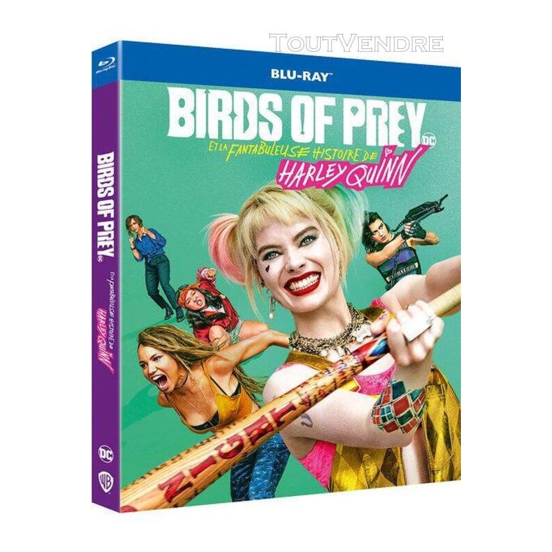 Blu Ray Birds of Prey et la fantabuleuse Histoire de Harley Quinn