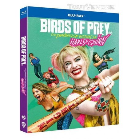 Blu Ray Birds of Prey et la fantabuleuse Histoire de Harley Quinn