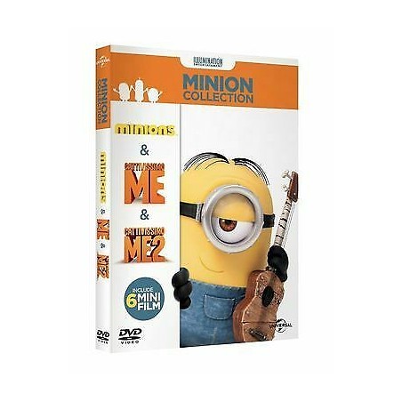 DVD Les minions et moi moche et méchant 1 et 2 (3 DVD)