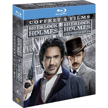 Blu Ray Sherlock Holmes 1 et 2 (coffret)