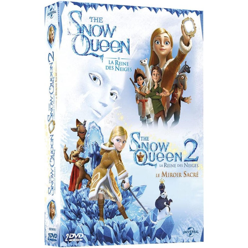 DVD La reine des neiges 1 et 2 (coffret)