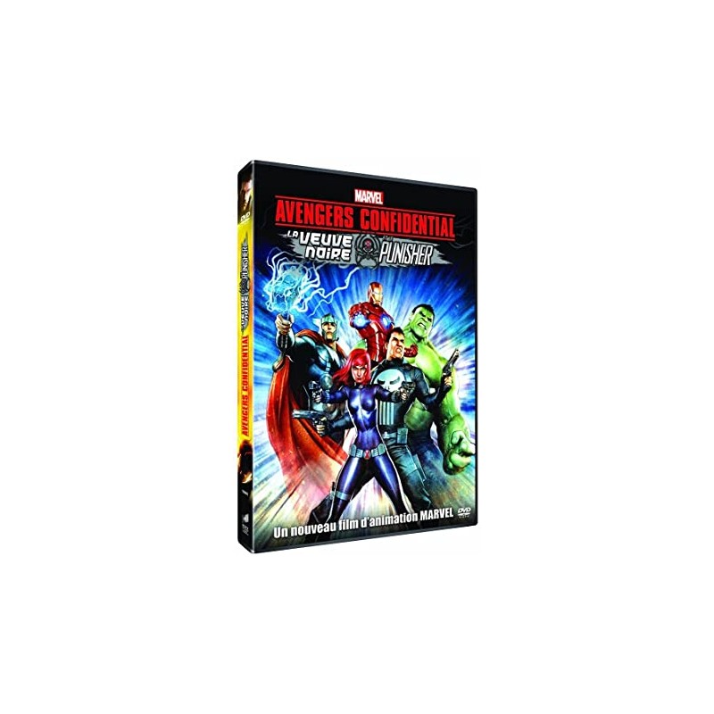 DVD Avengers Confidential La Veuve Noire et Le Punisher