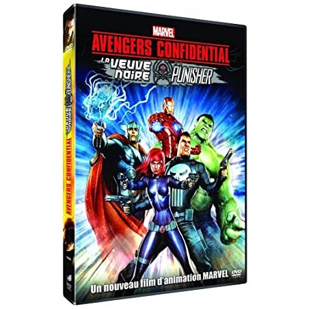 DVD Avengers Confidential La Veuve Noire et Le Punisher