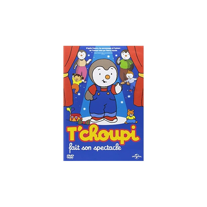 DVD T'choupi fait son spectacle
