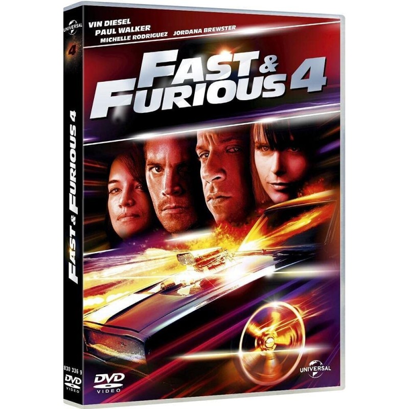 DVD Fast and furious 4