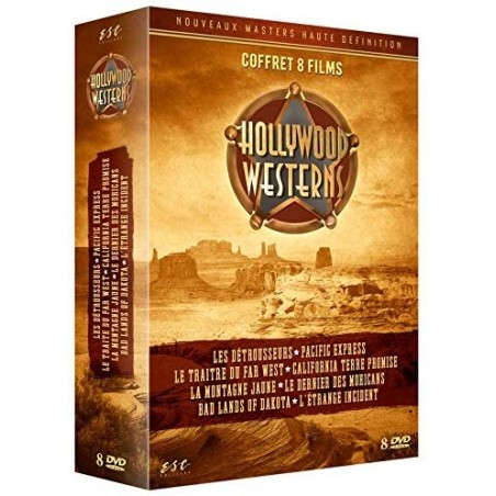 DVD Hollywood westerns (coffret ESC 8 films)