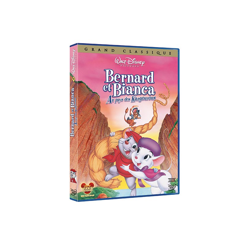 DVD Disney Bernard et bianca au pays des kangourou