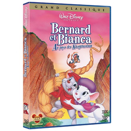 DVD Disney Bernard et bianca au pays des kangourou