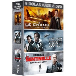 DVD NICOLAS CAGE (coffret 3 films)