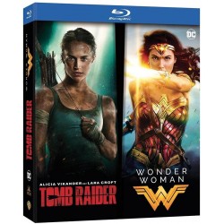 Blu Ray Tomb raider + Wonder woman