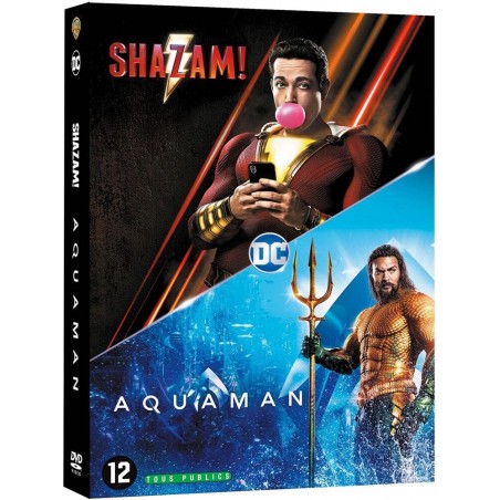 DVD SHAZAM + AQUAMAN