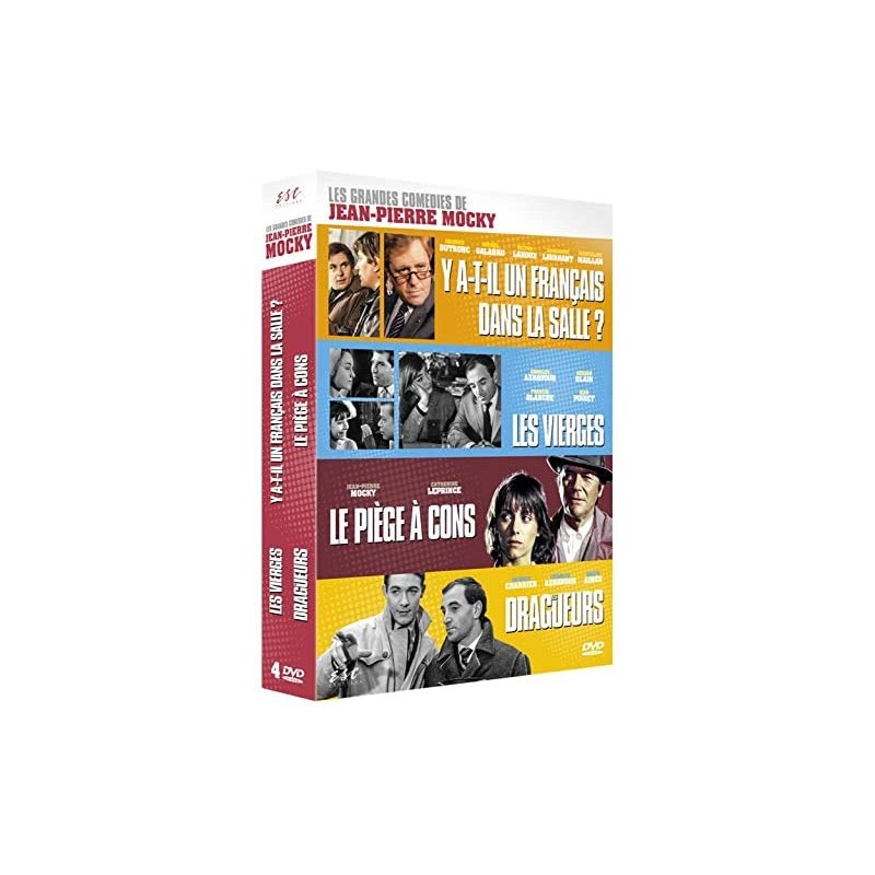 DVD Les grandes comédies de Jean-Pierre MOCKY (ESC)