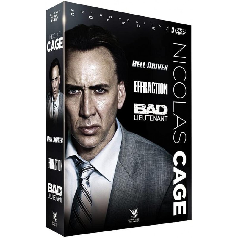DVD Nicolas cage (coffret 3 dvd)