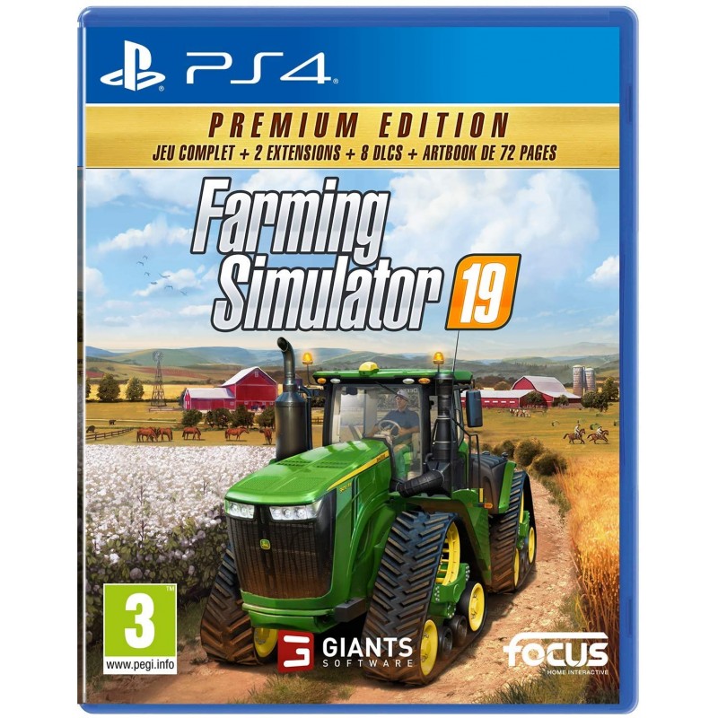 Farming Simulator 19 (coffret premium édition) - Jeux Vidéo