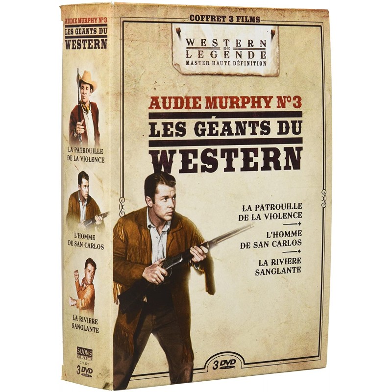 DVD Audie murphy Les géants du western (n°3)