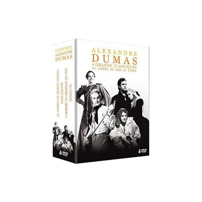 DVD Alexandre Dumas (coffret 4 dvd rimini)