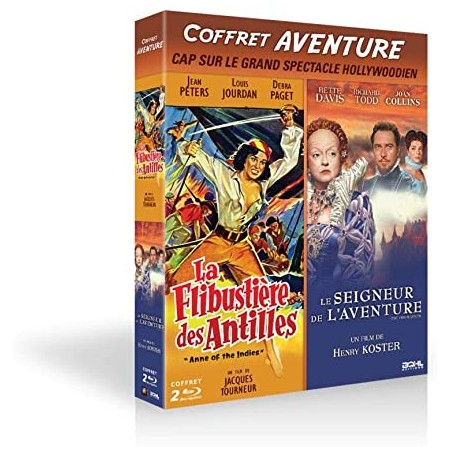 Blu Ray La flibustière des Antilles + Le Seigneur de L'Aventure (BQHL)